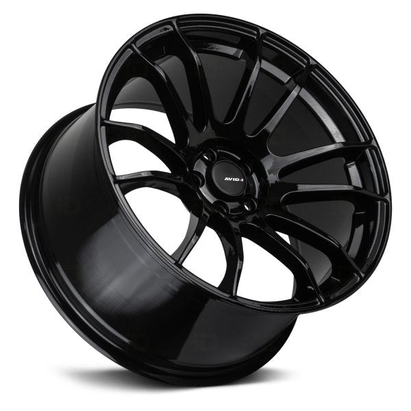 AVID1 Wheels AV20 Wheels Gloss Black - JDMuscleWheelsAV2017805H35GBK17x85x114.3+35mm
