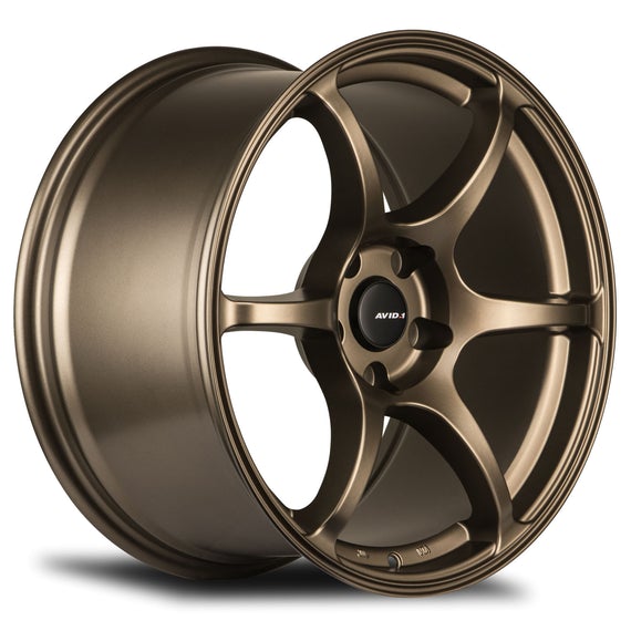 AVID1 Wheels AV26 Matte Bronze - JDMuscleWheelsAV2617805H35BZ17x85x114.3+35mm