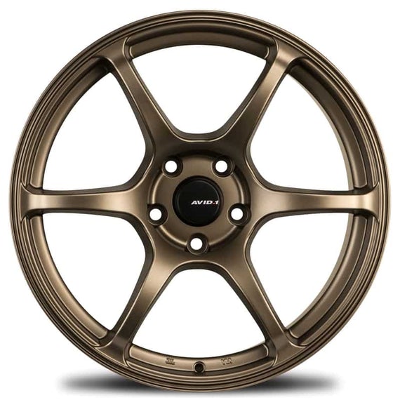 AVID1 Wheels AV26 Matte Bronze - JDMuscleWheelsAV2617805H35BZ17x85x114.3+35mm