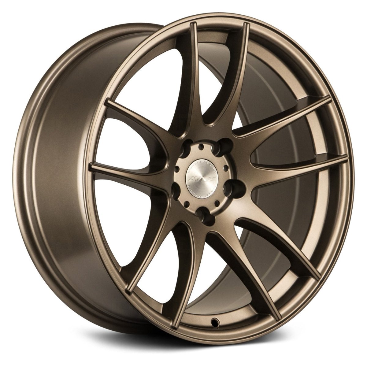 AVID1 Wheels AV32 Matte Bronze - JDMuscleWheelsAV3217805H35BZ17x85x114.3+35mm