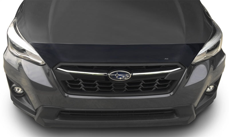 AVS 21 - 22 Crosstrek Aeroskin Low Profile Acrylic Hood Shield - Smoke | 320079 - JDMuscleHoodsavs320079