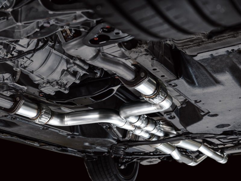 AWE 23 - 24 Nissan Z RZ34 RWD Touring Edition Catback Exhaust System w/ Diamond Black Tips | 3015 - 33400 - JDMuscleCat Back Exhaust Systemawe3015-33400