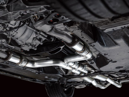 AWE 23 - 24 Nissan Z RZ34 RWD Touring Edition Catback Exhaust System w/ Diamond Black Tips | 3015 - 33400 - JDMuscleCat Back Exhaust Systemawe3015-33400