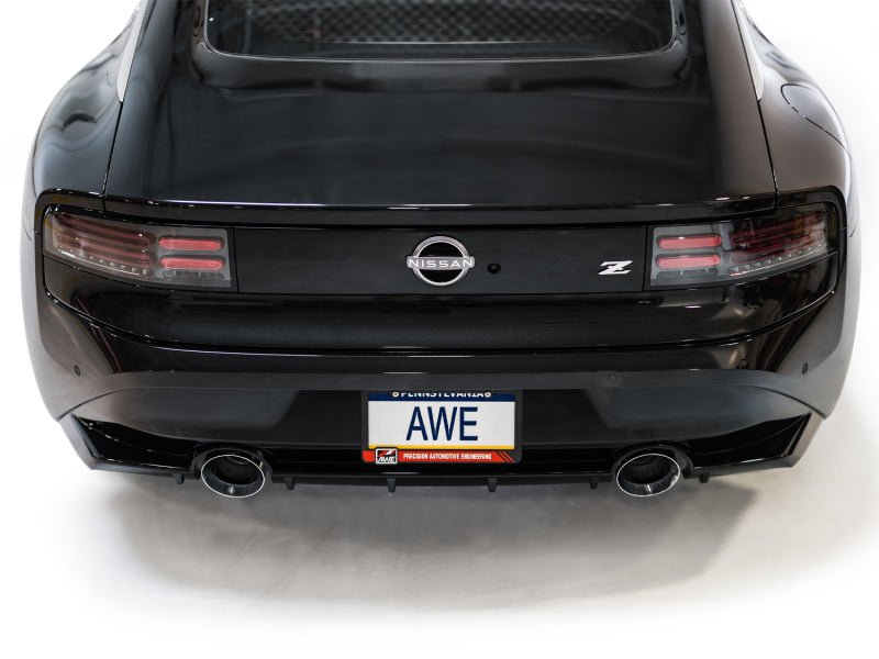 AWE 23 - 24 Nissan Z RZ34 RWD Track Edition Catback Exhaust System w/ Chrome Silver Tips | 3020 - 32400 - JDMuscleCat Back Exhaust Systemawe3020-32400
