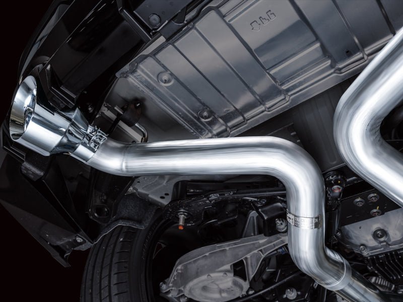 AWE 23 - 24 Nissan Z RZ34 RWD Track Edition Catback Exhaust System w/ Chrome Silver Tips | 3020 - 32400 - JDMuscleCat Back Exhaust Systemawe3020-32400