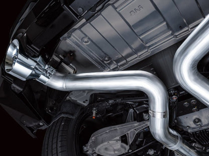AWE 23 - 24 Nissan Z RZ34 RWD Track Edition Catback Exhaust System w/ Chrome Silver Tips | 3020 - 32400 - JDMuscleCat Back Exhaust Systemawe3020-32400