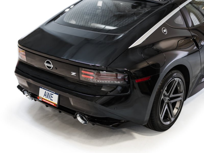 AWE 23 - 24 Nissan Z RZ34 RWD Track Edition Catback Exhaust System w/ Chrome Silver Tips | 3020 - 32400 - JDMuscleCat Back Exhaust Systemawe3020-32400