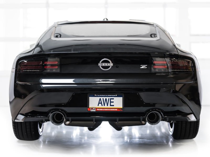 AWE 23 - 24 Nissan Z RZ34 RWD Track Edition Catback Exhaust System w/ Chrome Silver Tips | 3020 - 32400 - JDMuscleCat Back Exhaust Systemawe3020-32400