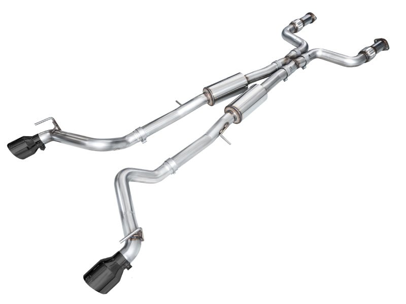 AWE 23 - 24 Nissan Z RZ34 RWD Track Edition Catback Exhaust System w/ Diamond Black Tips | 3020 - 33400 - JDMuscleCat Back Exhaust Systemawe3020-33400
