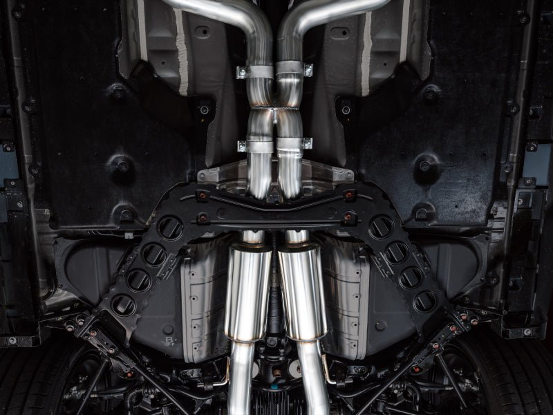 AWE 23 - 24 Nissan Z RZ34 RWD Track Edition Catback Exhaust System w/ Diamond Black Tips | 3020 - 33400 - JDMuscleCat Back Exhaust Systemawe3020-33400