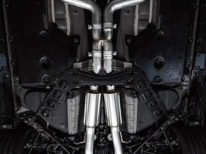 AWE 23 - 24 Nissan Z RZ34 RWD Track Edition Catback Exhaust System w/ Diamond Black Tips | 3020 - 33400 - JDMuscleCat Back Exhaust Systemawe3020-33400