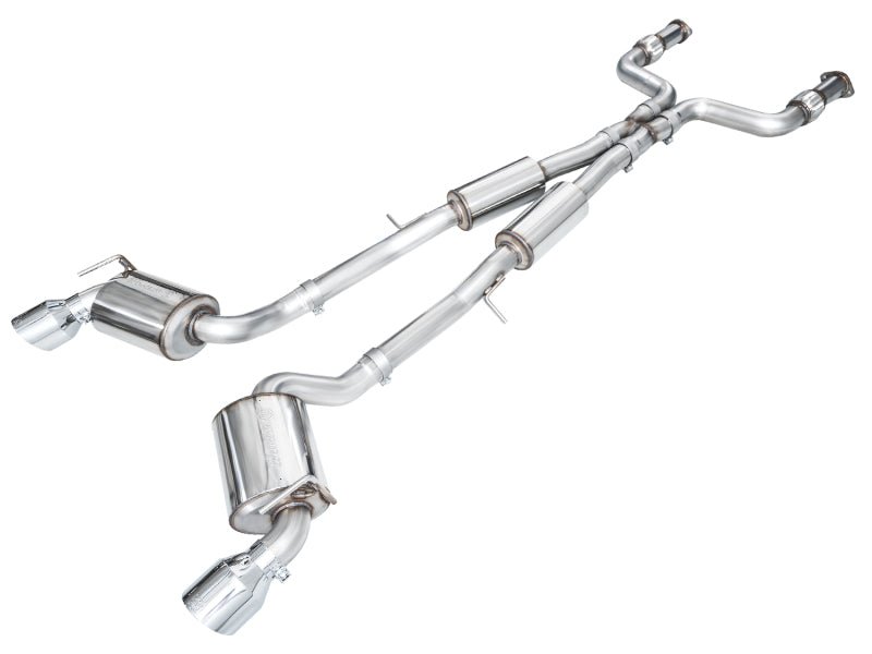 AWE [23 - 25 Nissan Z RZ34 RWD] Touring Edition Catback Exhaust System w/ Chrome Silver Tips | 3015 - 32400 - JDMuscleCat Back Exhaust Systemawe3015-32400