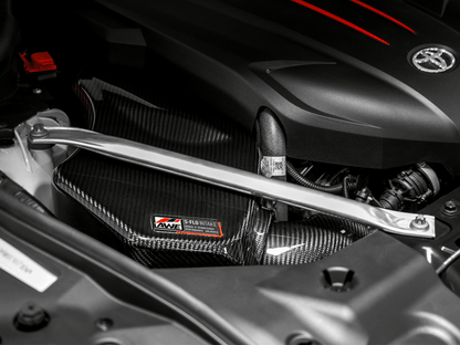 AWE S-FLO CARBON INTAKE LID 2020-21 Toyota A90 Supra | 2660-15019 - JDMuscleAir Boxesawe2660-15019