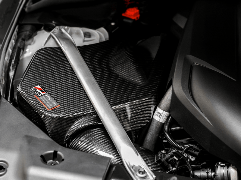 AWE S-FLO CARBON INTAKE LID 2020-21 Toyota A90 Supra | 2660-15019 - JDMuscleAir Boxesawe2660-15019