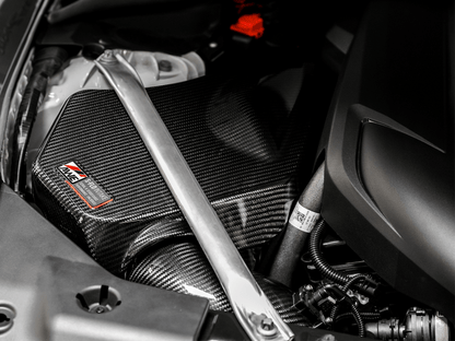 AWE S-FLO CARBON INTAKE LID 2020-21 Toyota A90 Supra | 2660-15019 - JDMuscleAir Boxesawe2660-15019