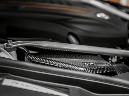 AWE S-FLO CARBON INTAKE LID 2020-21 Toyota A90 Supra | 2660-15019 - JDMuscleAir Boxesawe2660-15019