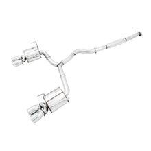 AWE 11-14 WRX/ 11-21 STI Sedan Touring Edition Cat Back Exhaust Chrome Silver Quad Tips | 102mm | 3015-42104