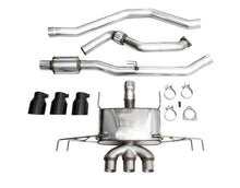 AWE Tuning [23 Civic Type R] FL5 Touring Edition Exhaust w/ Triple Diamond Black Tips | 3015 - 53287 - JDMuscleCat Back Exhaust Systemawe3015-53287