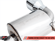 AWE Tuning Track-to-Resonated Touring Conversion Kit Rear Section Only Toyota Supra A90 2020+| 3815-11054 - JDMuscleCat Back Exhaust Systemawe3815-11054