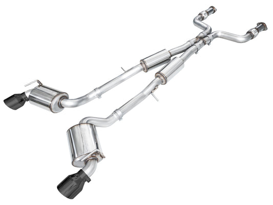 AWE 23-24 Nissan Z RZ34 RWD Touring Edition Catback Exhaust System w/ Diamond Black Tips | 3015-33400