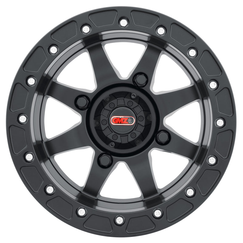 GMZ GZ807 Podium 14x8 4+4/0mm Offset 4x156 131.3mm CB Matte Black w/BH-H2020M Wheel