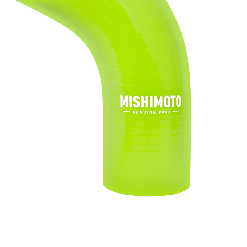 Mishimoto Silicone Radiator Coolant Hose Kit Neon Yellow Subaru WRX 2015+ | MMHOSE-WRX-15NY