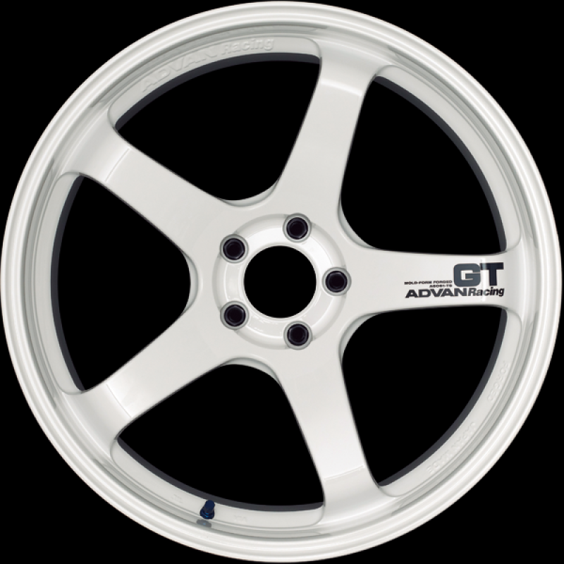 Advan Yokohama GT 18x9.5 / +12MM / 5-114.3 - Racing White