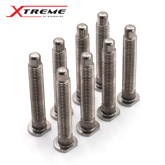 BLOX  Set of 8 Racing Xtreme Titanium Wheel Studs 12 x 1.50mm Honda Universal | BXAC-00176