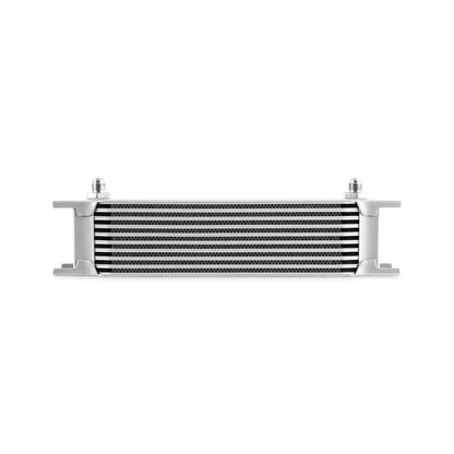 Mishimoto -6AN 10 Row Oil Cooler Silver Universal | MMOC-10-6SL