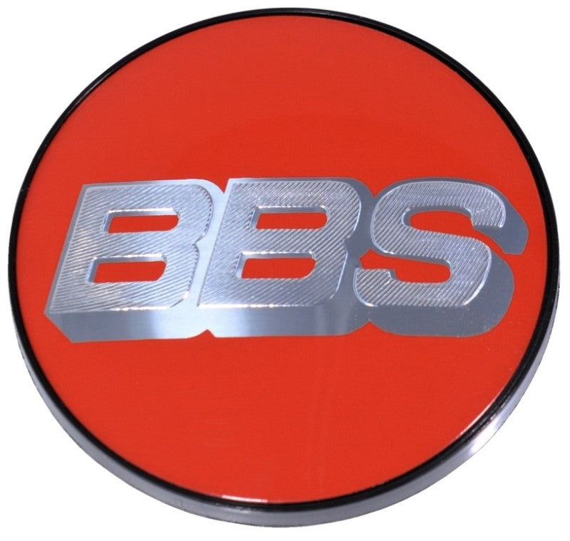 BBS Center Cap 56mm Red/Silver | 10.02.4485