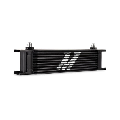 Mishimoto -6AN 10 Row Oil Cooler Black Universal | MMOC-10-6BK