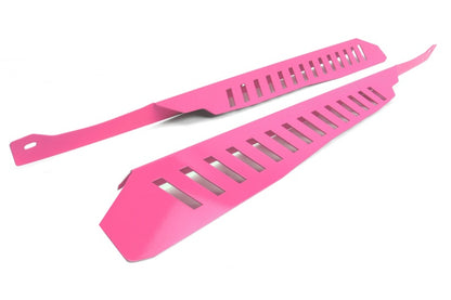 Perrin 08-14 Subaru WRX/STI Fender Shroud Set - Hyper Pink | PSP-ENG-549HP