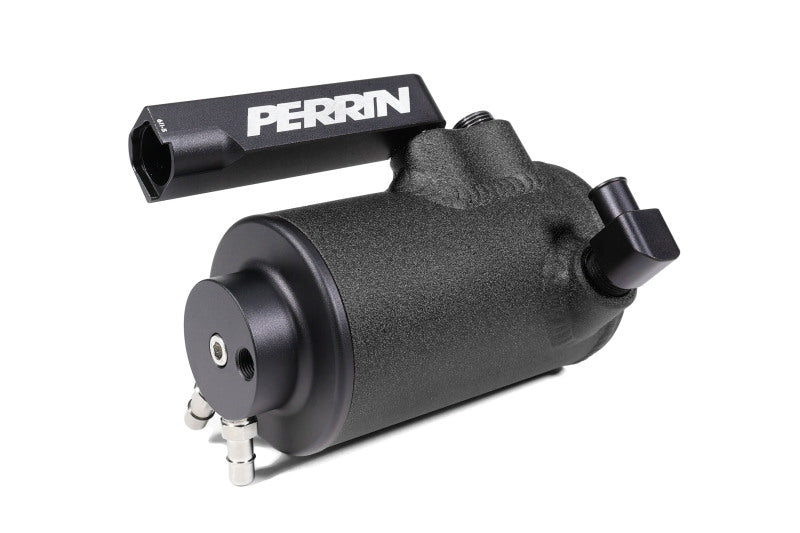 Perrin 22-24 Subaru WRX Air Oil Separator - Black | PSP-ENG-611BK