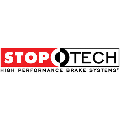 StopTech 10-17 Lexus GX Slotted & Drilled Cryo Front Right Rotor