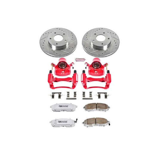 Power Stop Front Z26 Street Brake Kit w/ Calipers Infiniti I30 2000-2001 | KC2280-26