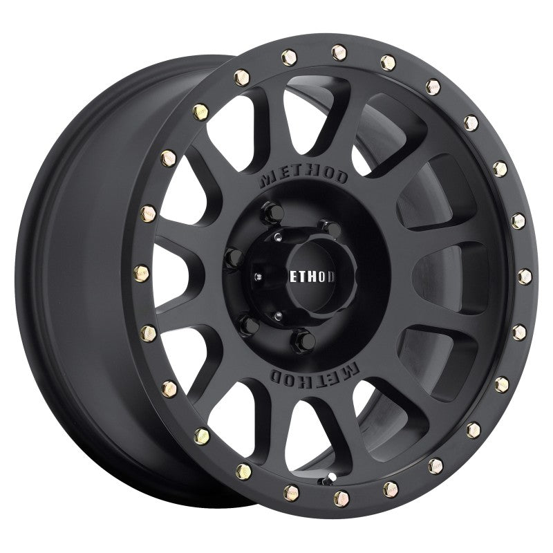 Method MR305 NV 18x9 0mm Offset 6x135 94mm CB Method Matte Black Street Loc Wheel | MR30589016500