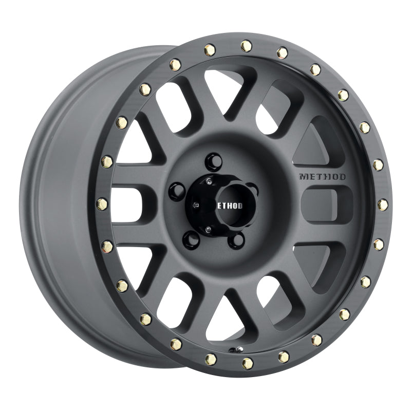 Method MR309 Grid 18x9 0mm Offset 5x150 116.5mm CB Titanium/Black Street Loc Wheel