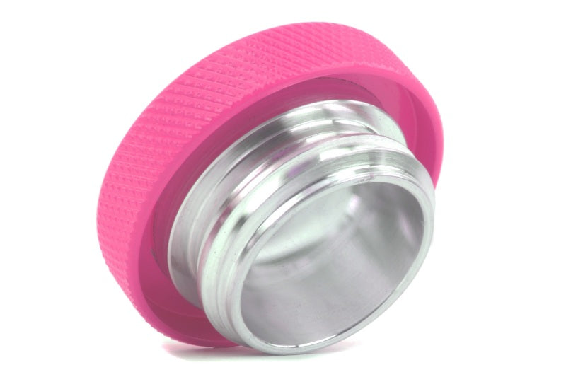 Perrin Oil Cap Round Style Hyper Pink Most Subaru Models | PSP-ENG-711HP