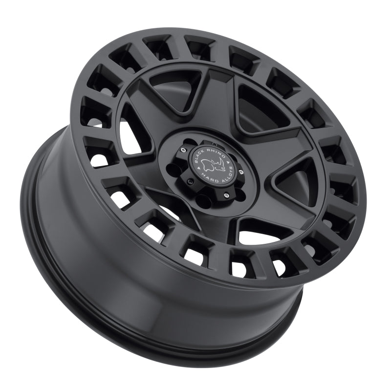 Black Rhino York 18x8.0 5x114.3 ET35 CB 76.1 Matte Black Wheel