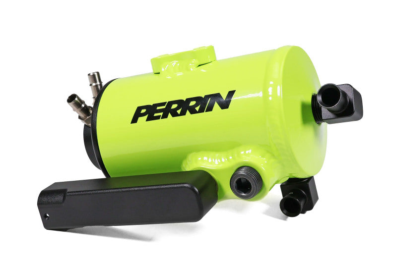 Perrin 22-24 Subaru WRX Air Oil Separator - Neon Yellow | PSP-ENG-611NY