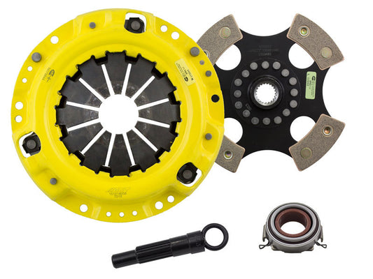 ACT HD/Race Rigid 4 Pad Clutch Kit Toyota Corolla 1986-1991 / MR2 1985 / Paseo 1992-1998 / Tercel 1991-1998 | TL2-HDR4