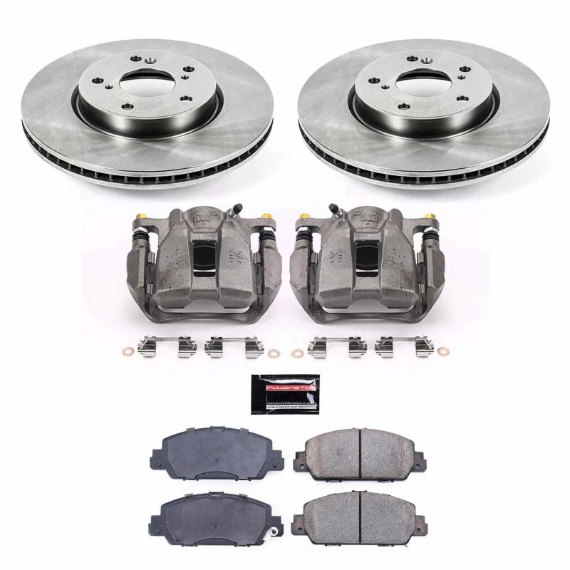 Power Stop Front Autospecialty Brake Kit w/ Calipers Honda Accord 2013-2020 | KCOE6515A