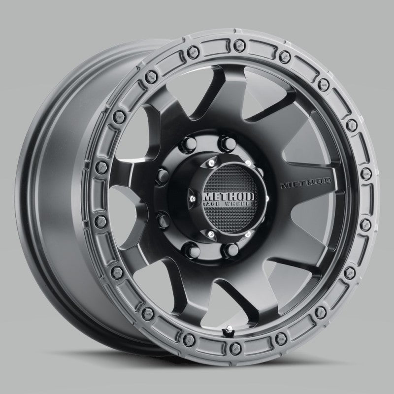 Method MR317 17x8.5 0mm Offset 8x170 130.81mm CB Matte Black Wheel | MR31778587500