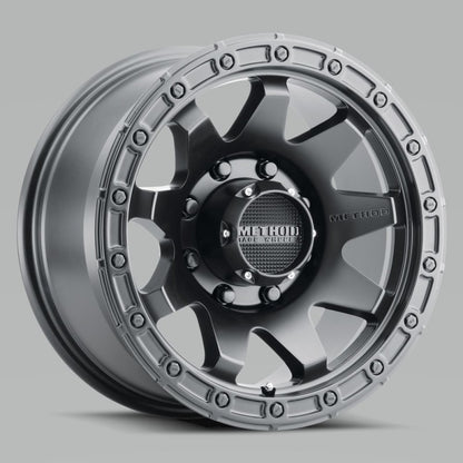 Method MR317 20x9 +18mm Offset 8x170 130.81mm CB Matte Black Wheel | MR31729087518