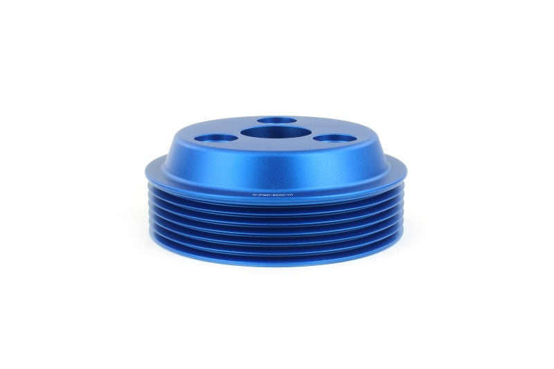 Perrin Lightweight Water Pump Pulley Blue Subaru WRX 15-21 / Forester 14-18 / Crosstrek 18-20 / Impreza 17-22 | PSP-ENG-111BL