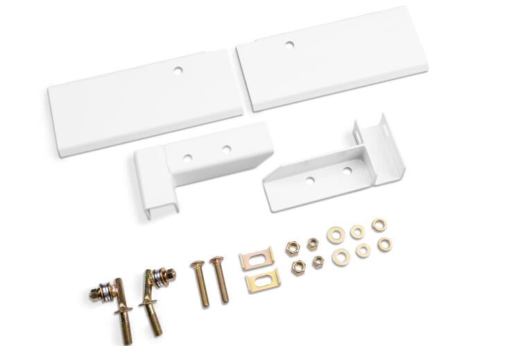BackRack 05 - 22 Tacoma No Drill Standard Hardware Kit - White | 30327W - JDMuscleDress Up Hardwaresbck30327W