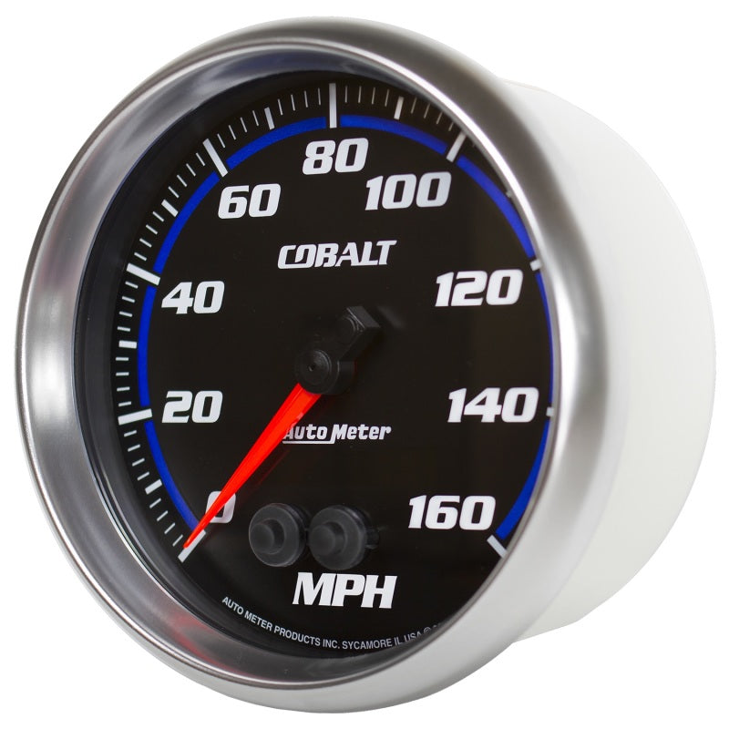 Autometer Cobalt 5in 0-140MPH In-Dash Electronic GPS Programmable Speedometer Universal | 6281