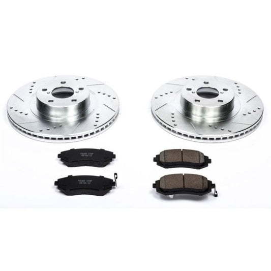 Power Stop 04-06 Subaru Baja Front Z23 Evolution Sport Brake Kit | K3038