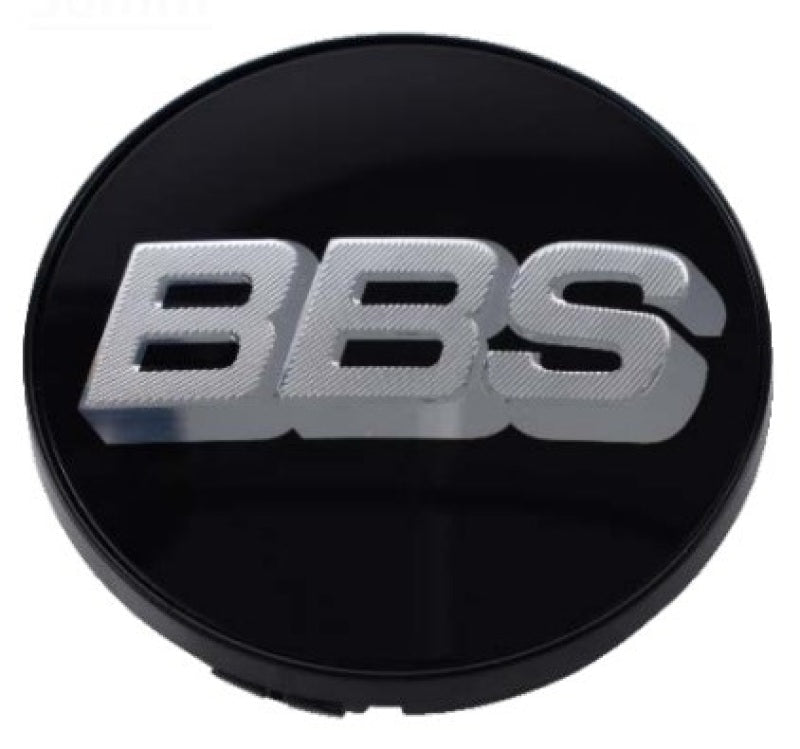 BBS Center Cap 56mm Black/Silver - JDMuscleCenter Caps and Accessoriesbbs58.07.1010