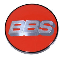 BBS Center Cap 70.6mm Red/Silver | 4 - Tab | 10.02.3605 - JDMuscleCenter Capsbbs10.02.3605